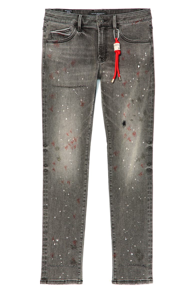 Rocker Slim Fit Jeans, Alternate, color, MOON