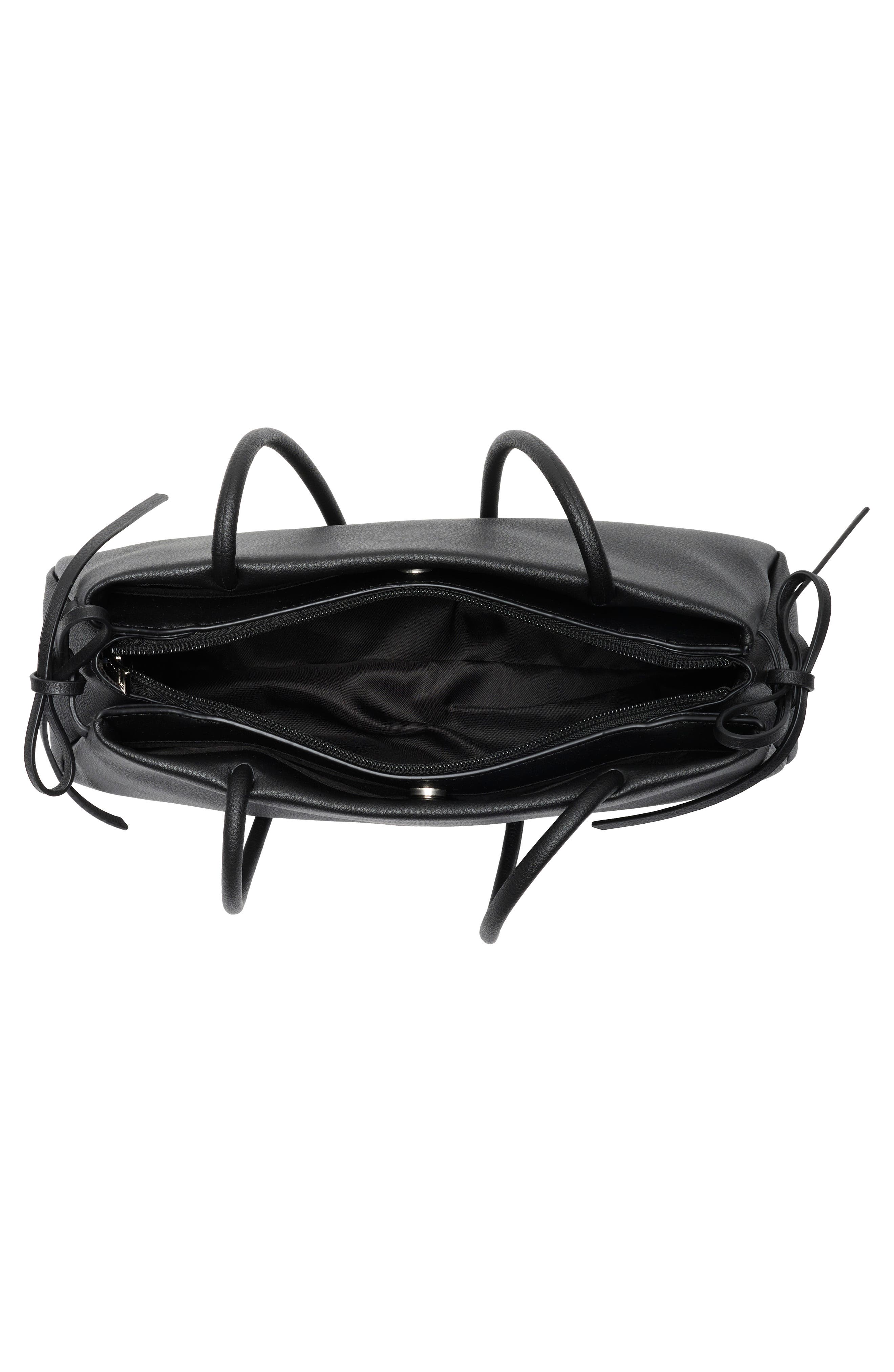 Madden Girl Faux Leather Shoulder Bag, Alternate, color, Black