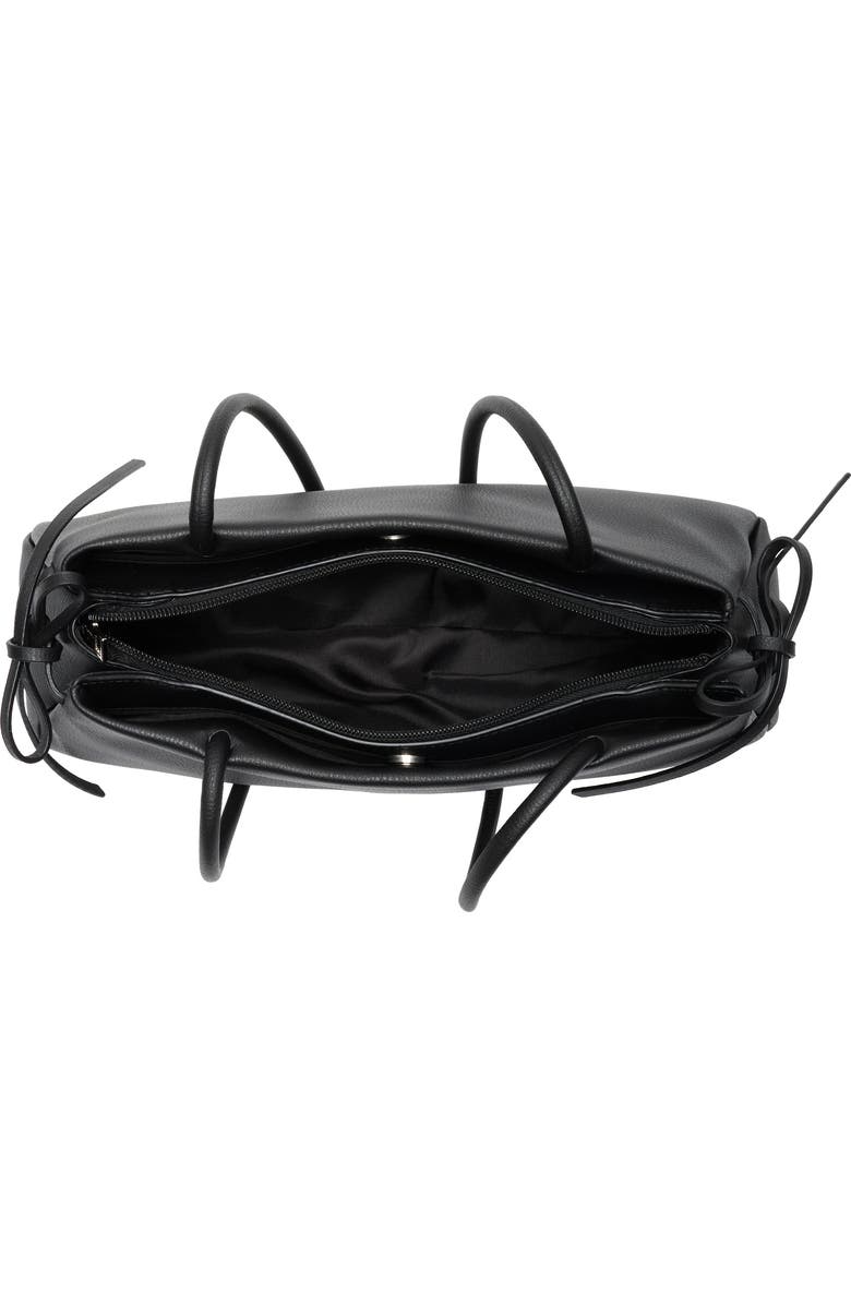 Madden Girl Faux Leather Shoulder Bag, Alternate, color, Black