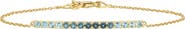 Bony Levy 14K Gold Bar Pendant Bracelet