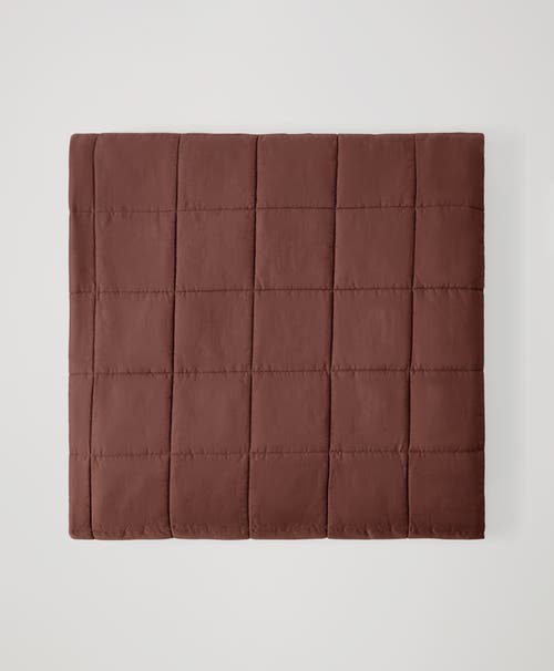 Pact Organic Quilt In Brown