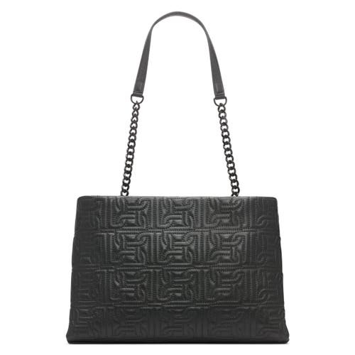 Dkny Delanie Tote In Blk/black