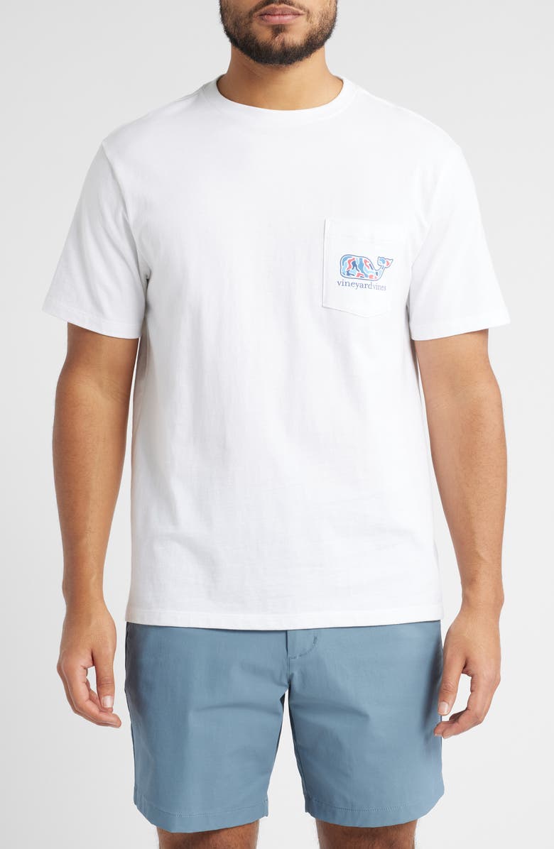 vineyard vines Camo Fill Pocket Graphic T-Shirt, Main, color,