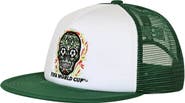 Outerstuff Men's Outerstuff  White/Green Mexico National Team Defender Adjustable Trucker Hat