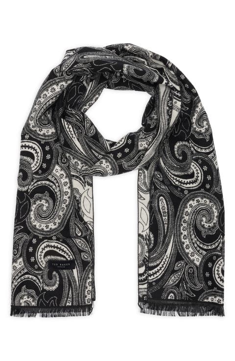 Paisley Silk Scarf