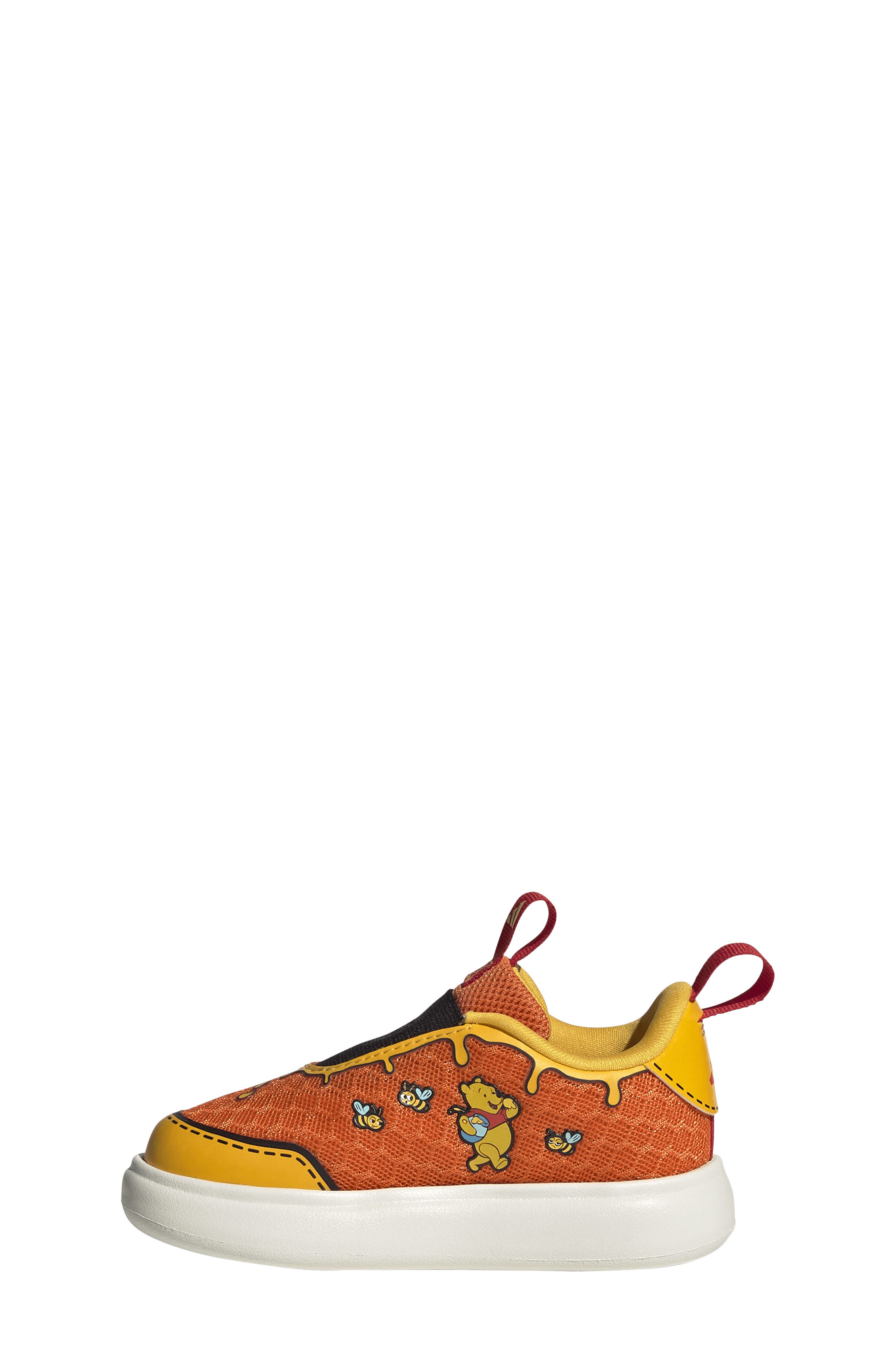 Kids' Disney Bubblecomfy Winnie the Pooh Slip-On Sneaker, Alternate, color, ORANGE/ YELLOW/ OFF WHITE