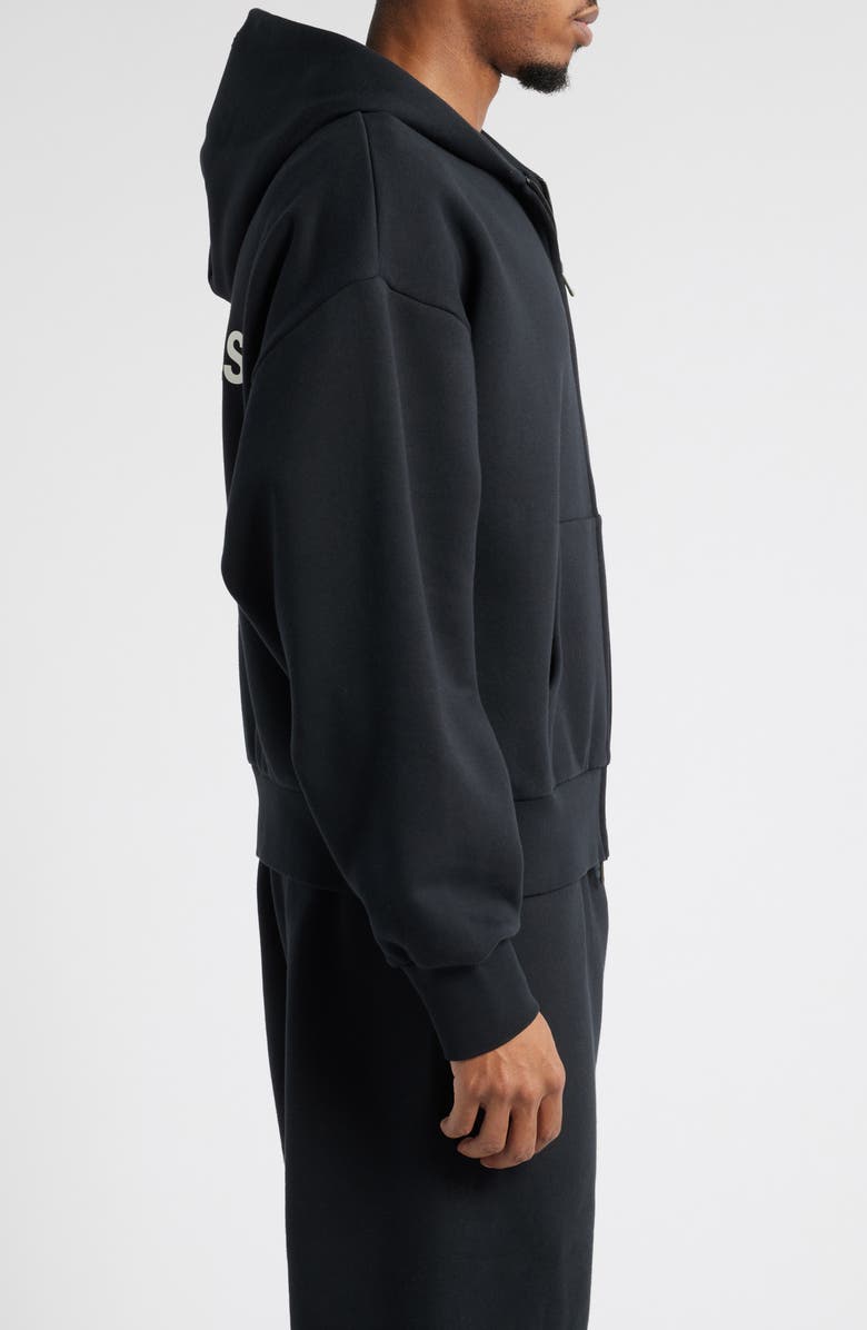 Fear of God Essentials Classic Logo Zip Hoodie, Alternate, color, 