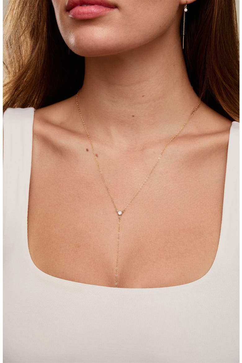 Teagan Y-Necklace, Alternate, color, GOLD