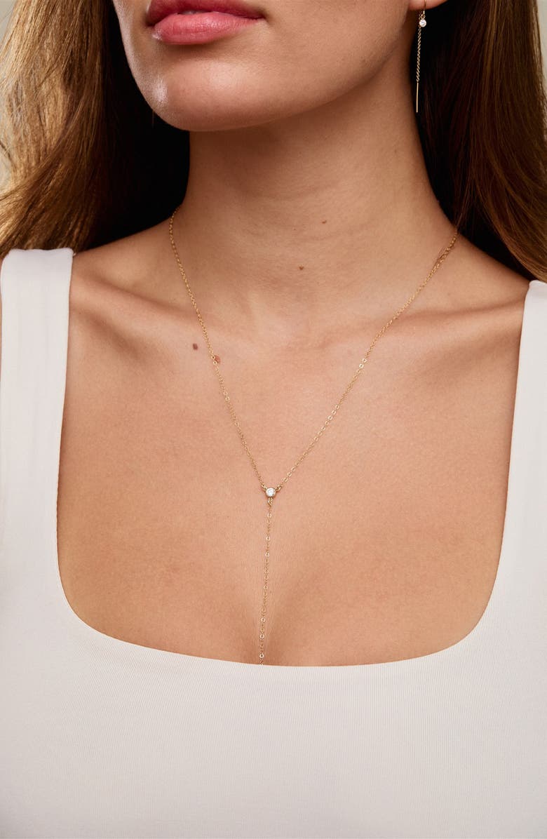 Set & Stones Teagan Y-Necklace, Alternate, color, Gold