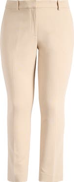 Lafayette 148 New York Manhattan Stretch Wool Cigarette Pants