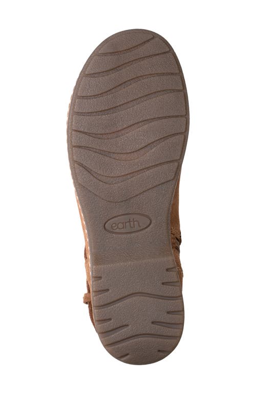Earth ® Hutton Water Repellent Faux Fur Lined Bootie In Brown
