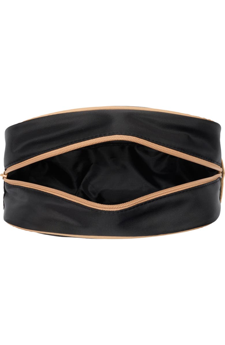 MYTAGALONGS Max & Motion Dopp Kit with Toothbrush Pouch, Alternate, color, Black Tan