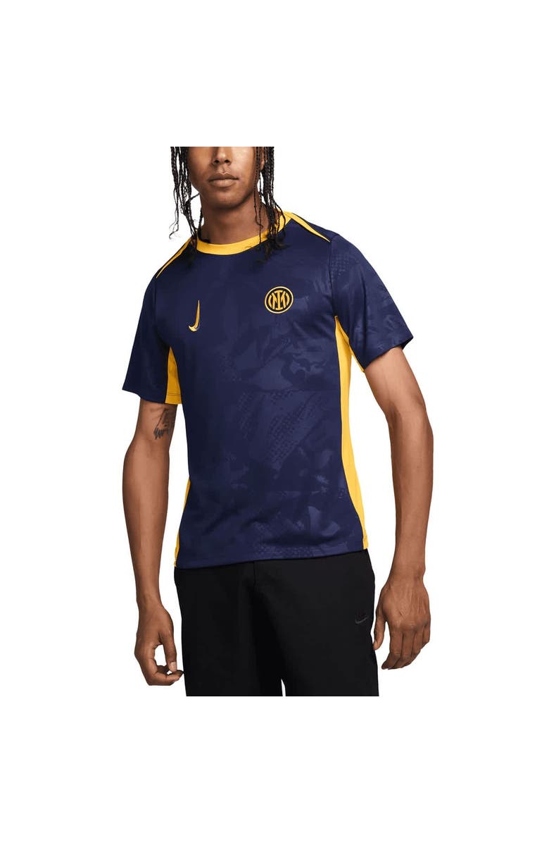Nike Men's Nike Navy Inter Milan 2024/25 Third Academy Pro Pre-Match Top, Main, color,