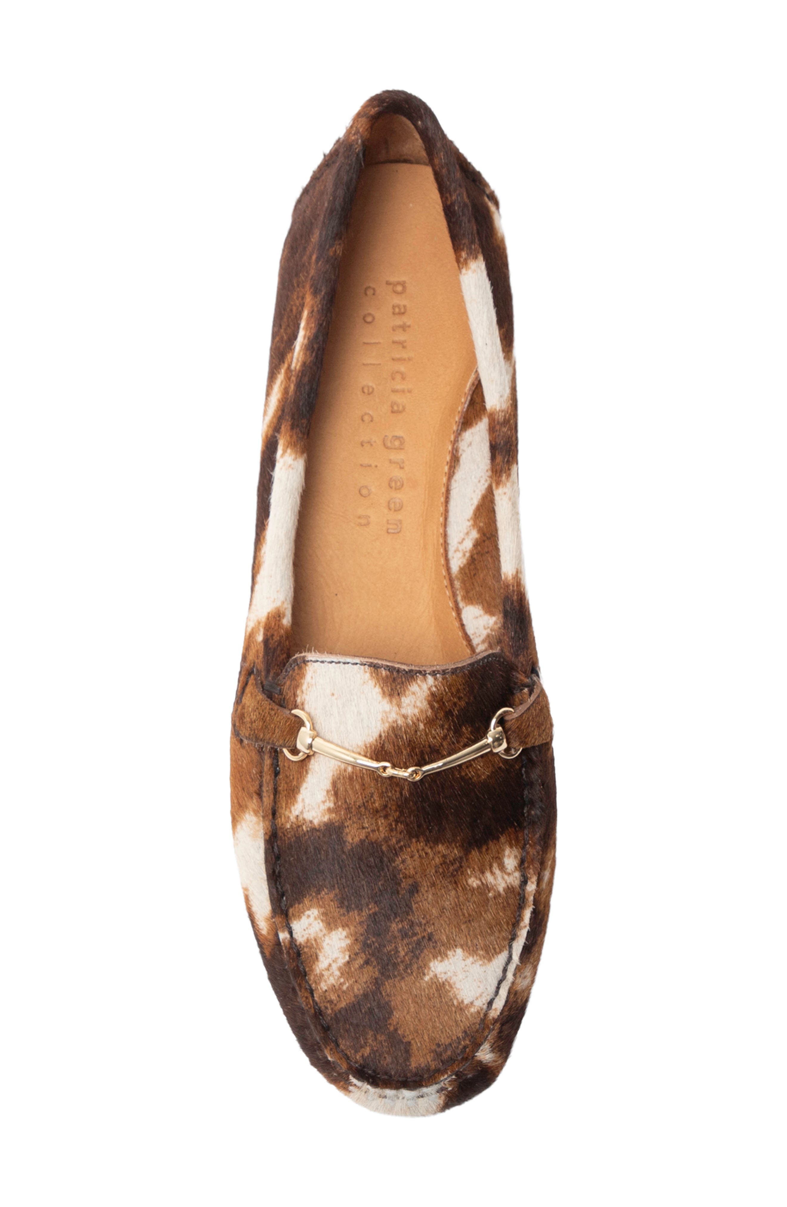 Caroline Moc Toe Genuine Calf Hair Bit Loafer, Alternate, color, TAN/ BROWN HAIRCALF