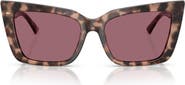 Jimmy Choo 54mm Butterfly Sunglasses