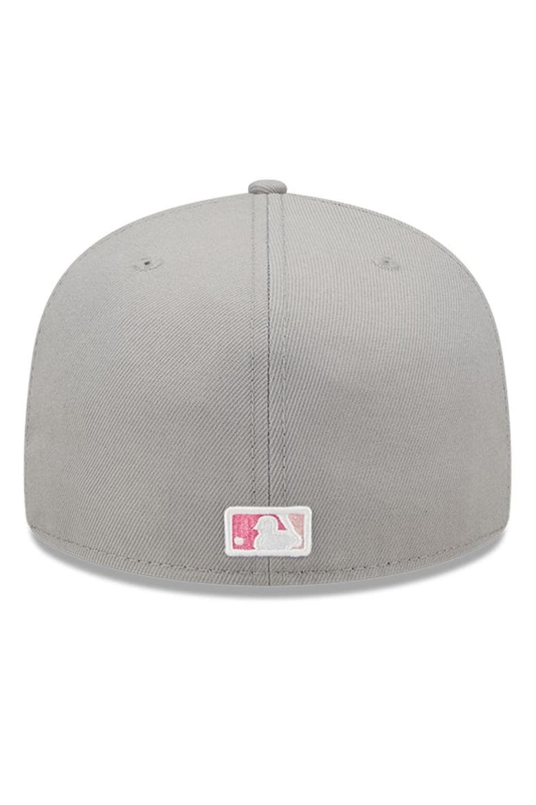 Men's New Era Gray Los Angeles Dodgers 2022 Mother's Day On-Field 59FIFTY Fitted Hat, Alternate, color, Gray