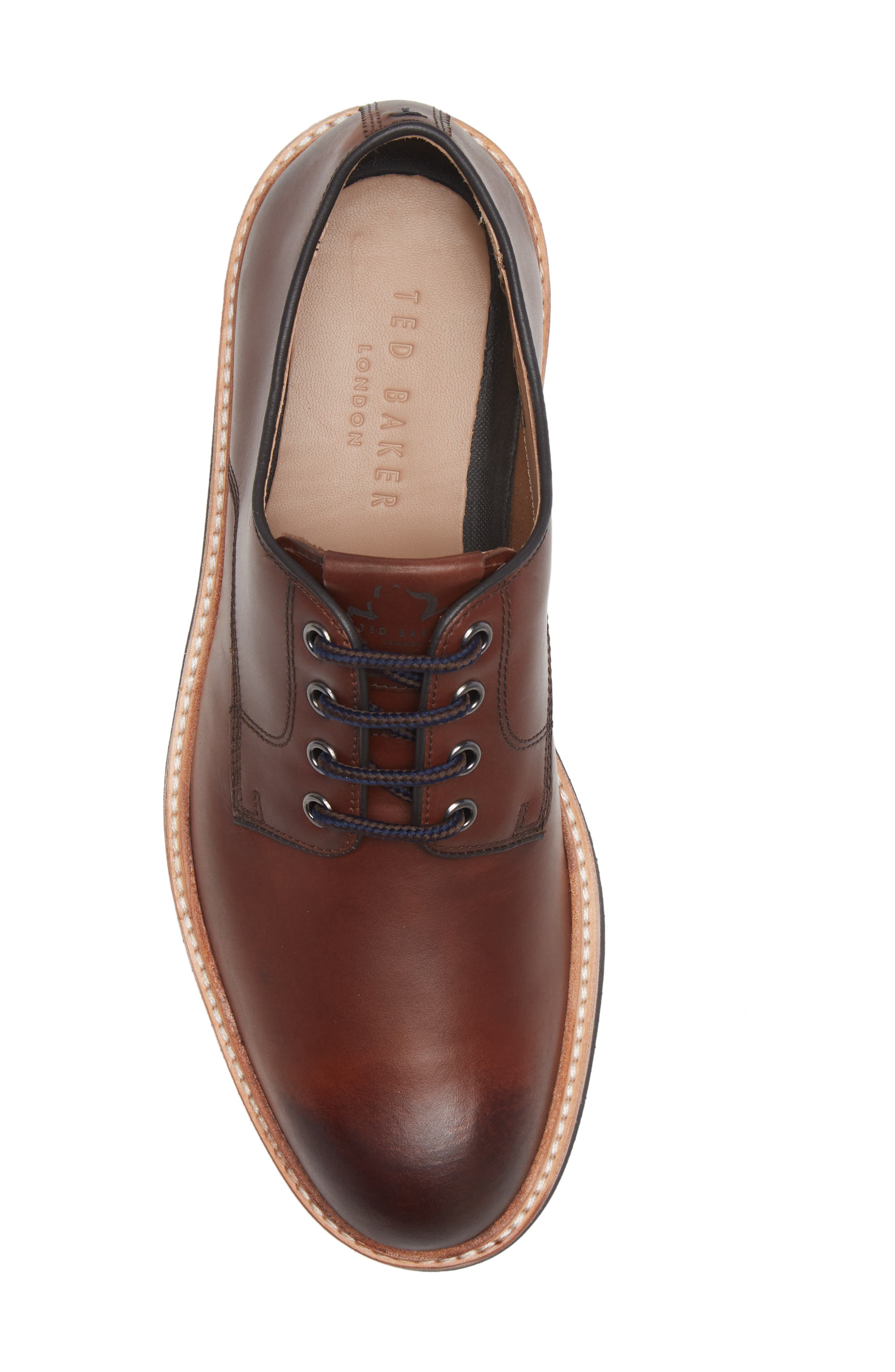 Ted Baker London Tezo Plain Toe Derby, Alternate, color, 
