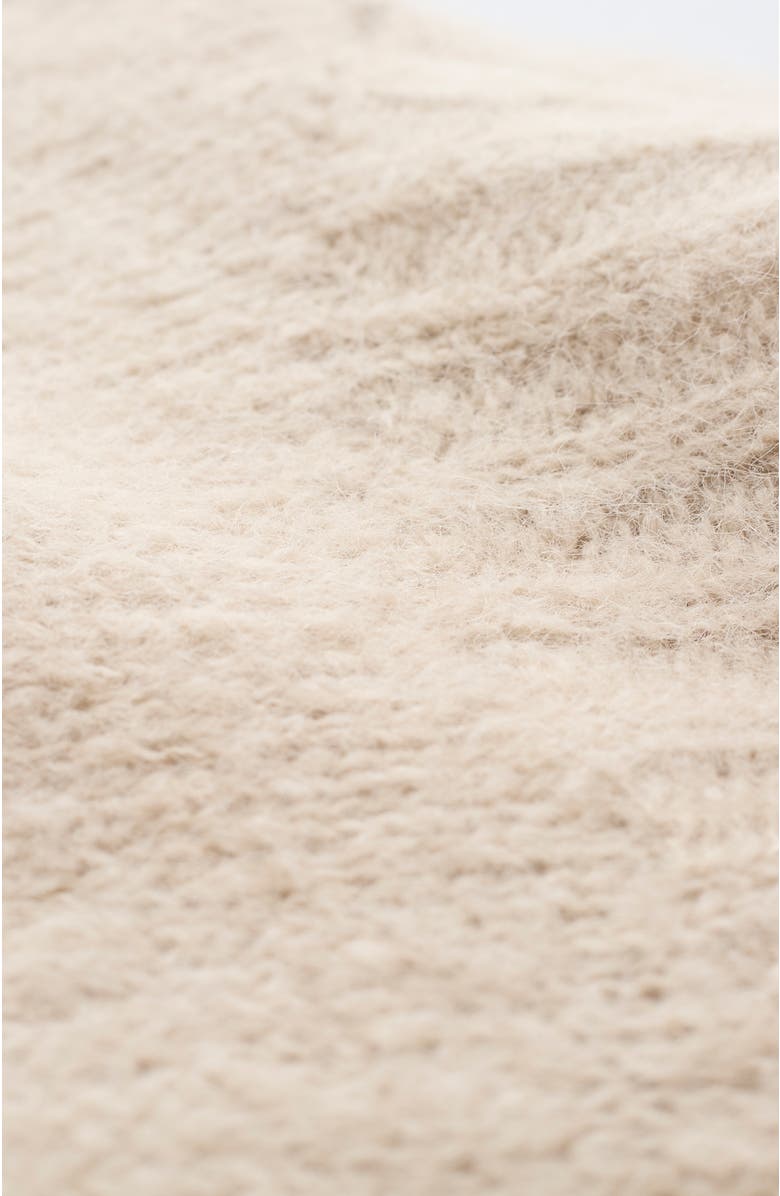 Celtic & Co. Alpaca Cott Slch Turtleneck Sweater, Alternate, color, Oatmeal