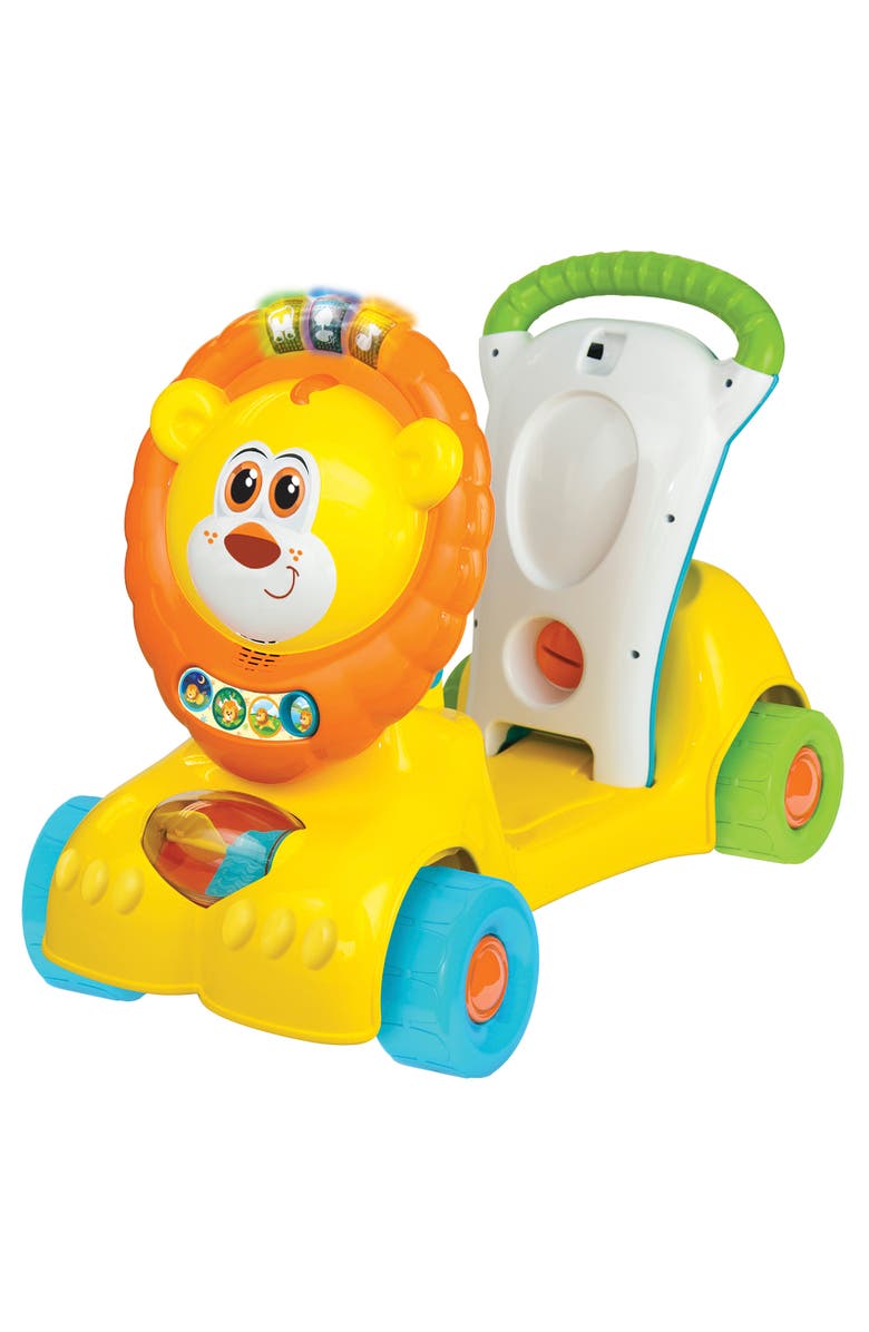 Winfun 3 In 1 Grow With Me Lion Scooter, Alternate, color, Multicolored