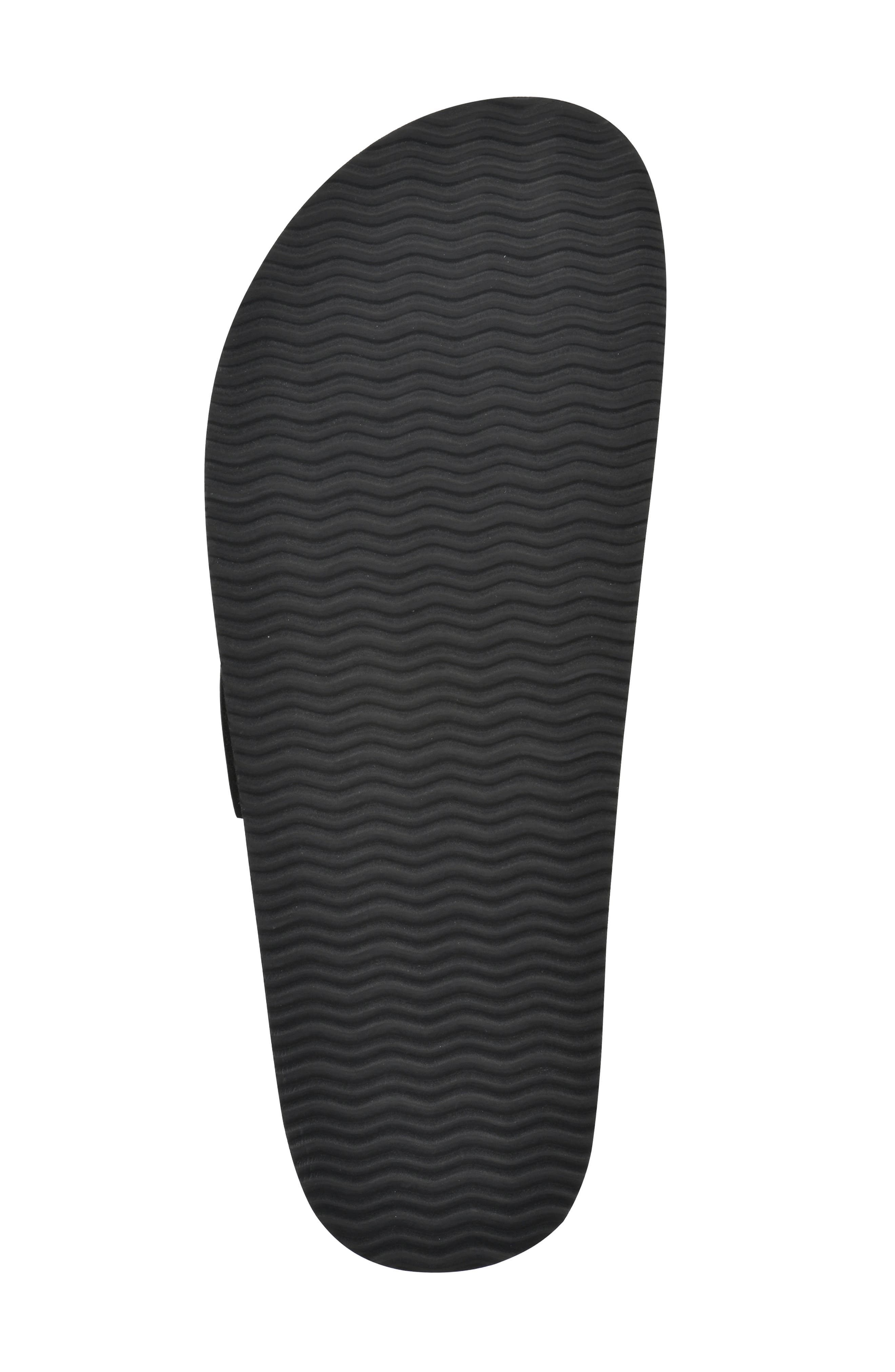 White Mountain Footwear Bueno Mule, Alternate, color, Black Leather