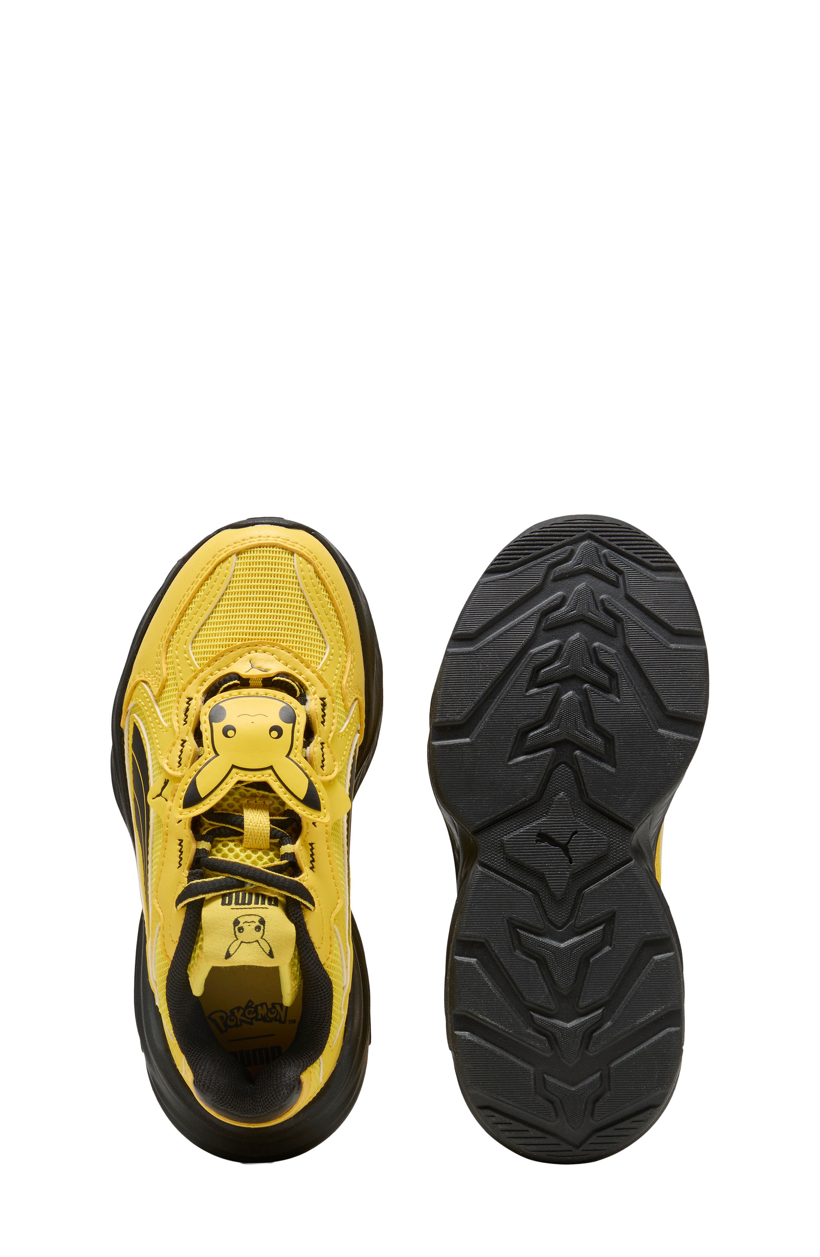 PUMA x POKÉMON Kids' Fade Nitro Pikachu Sneaker, Alternate, color, Energizing Yellow/ Puma Black