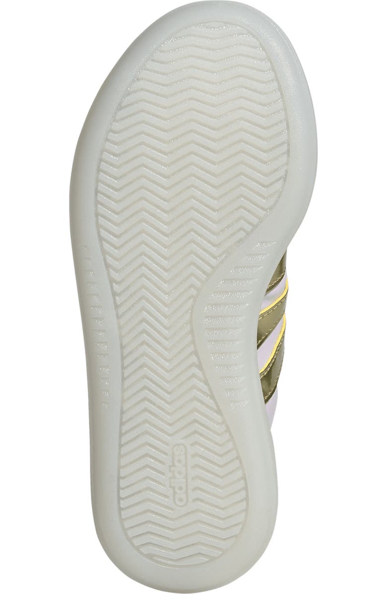 adidas Kids' Barreda Decode Sneaker, Alternate, color, Lavender/ Gold Met./ Glow Blue