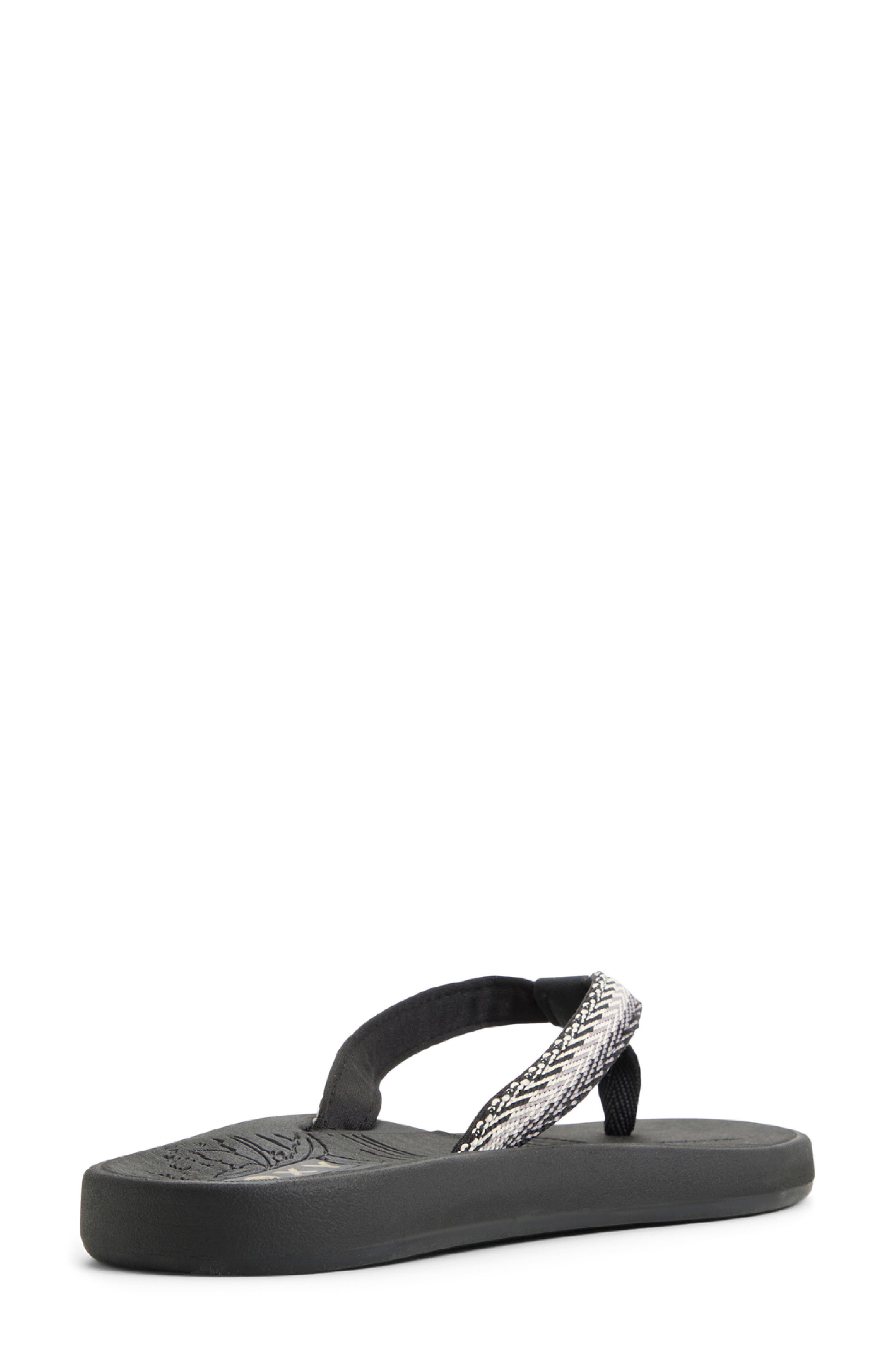 Roxy Gianna II Flip Flop, Alternate, color, Grey Multi