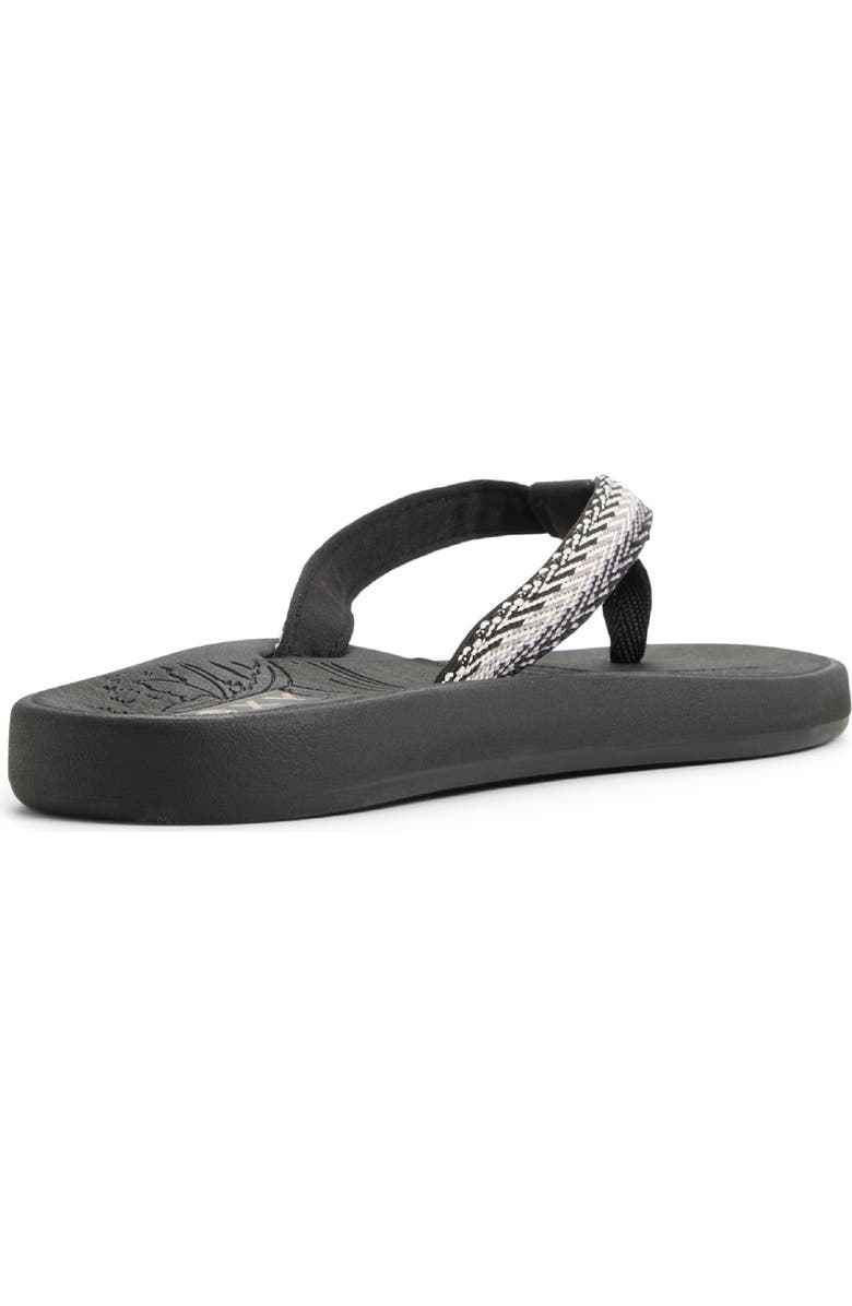 Roxy Gianna II Flip Flop, Alternate, color, Grey Multi