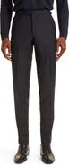 Thom Sweeney Tailored Wool Blend Tuxedo Trousers