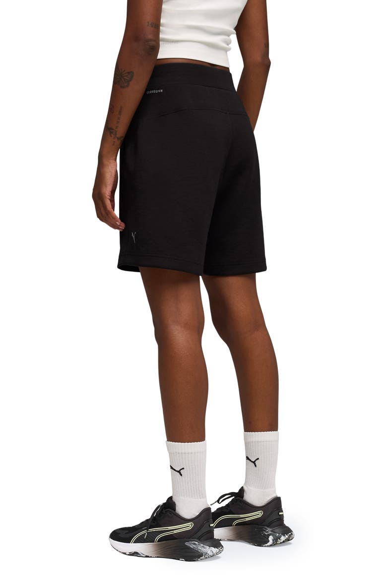 CLOUDSPUN Bike Shorts, Alternate, color, PUMA BLACK