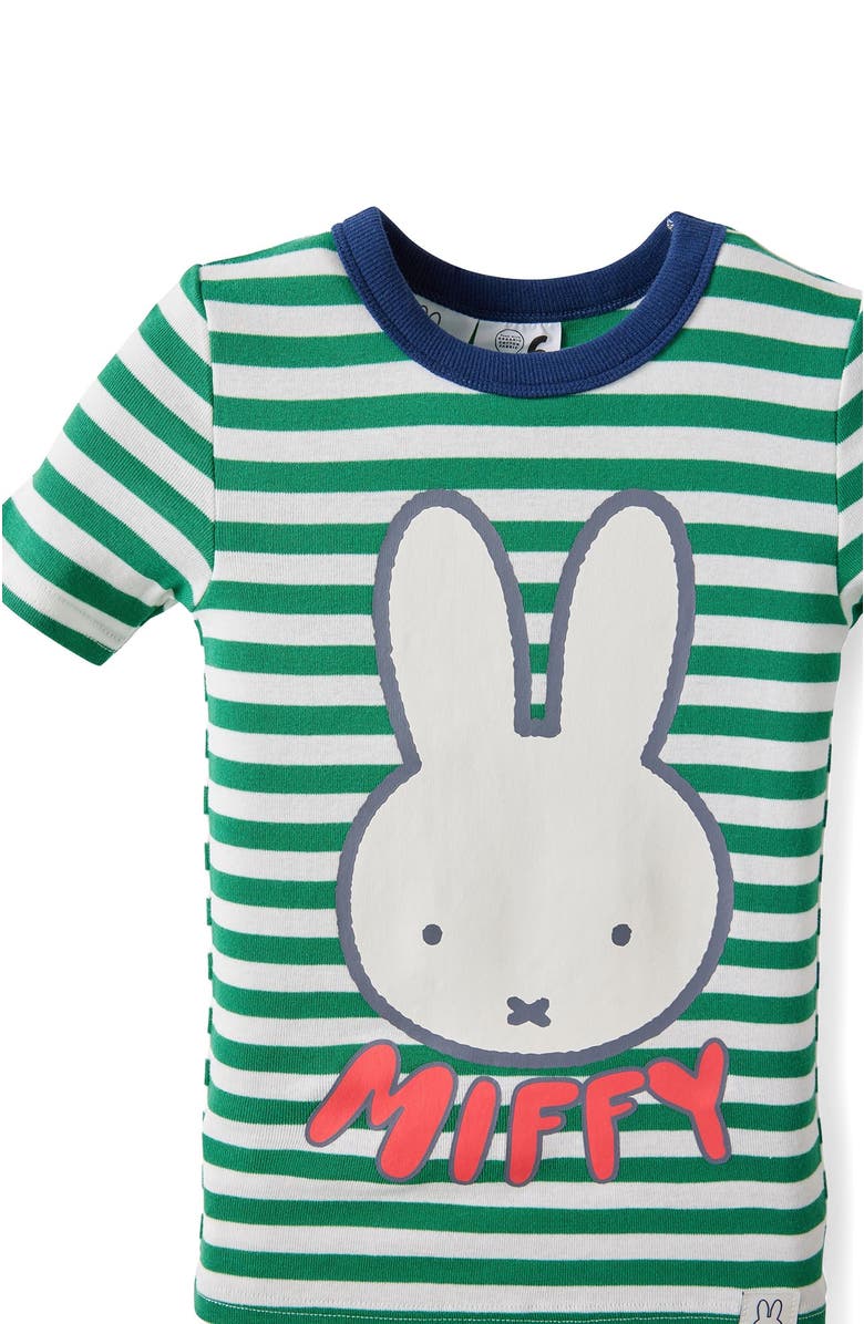 Cotton On Kids Kid's Marley Short Sleeve Pyjama Set License, Alternate, color, Lcn Mif Deep Mint Stripe