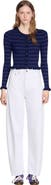 SANDRO Striped knit cardigan