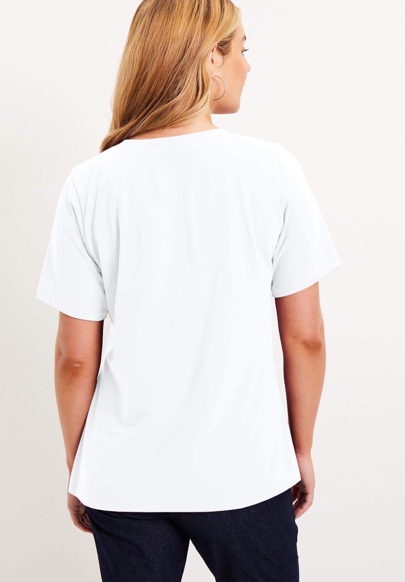 Short-Sleeve V-Neck One + Only Tee - image 2