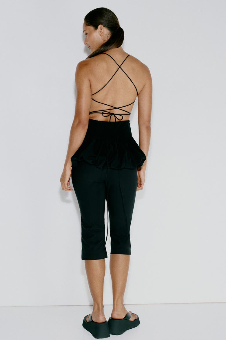 Capri Pants, Alternate, color, Black