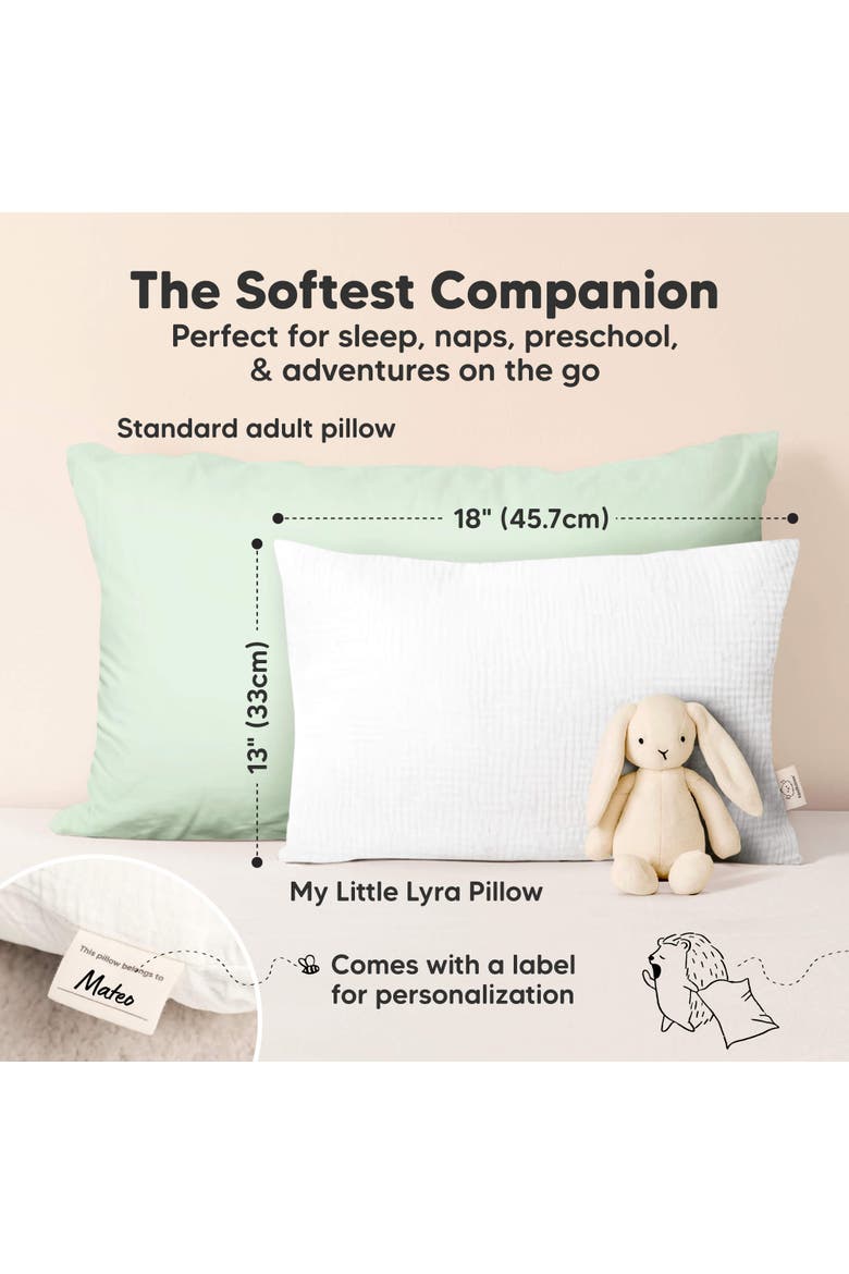 My Little Lyra Pillow, Alternate, color, Dino Park
