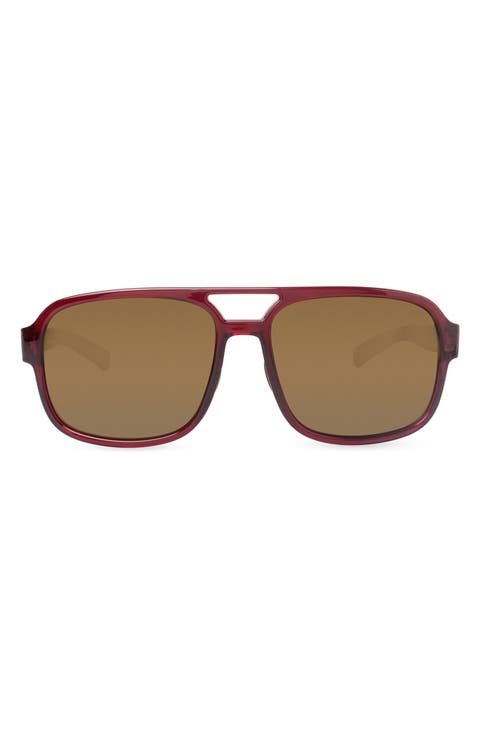 Sakhir Square Sunglasses, 58mm