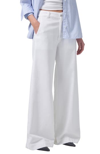 Citizen Of Humanity Citizens Of Humanity Beverly Slouchy Denim Bootcut Jeans In White