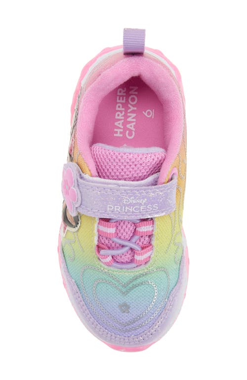 Harper Canyon Kids' Disney Princess Light-up Sneaker In Multi