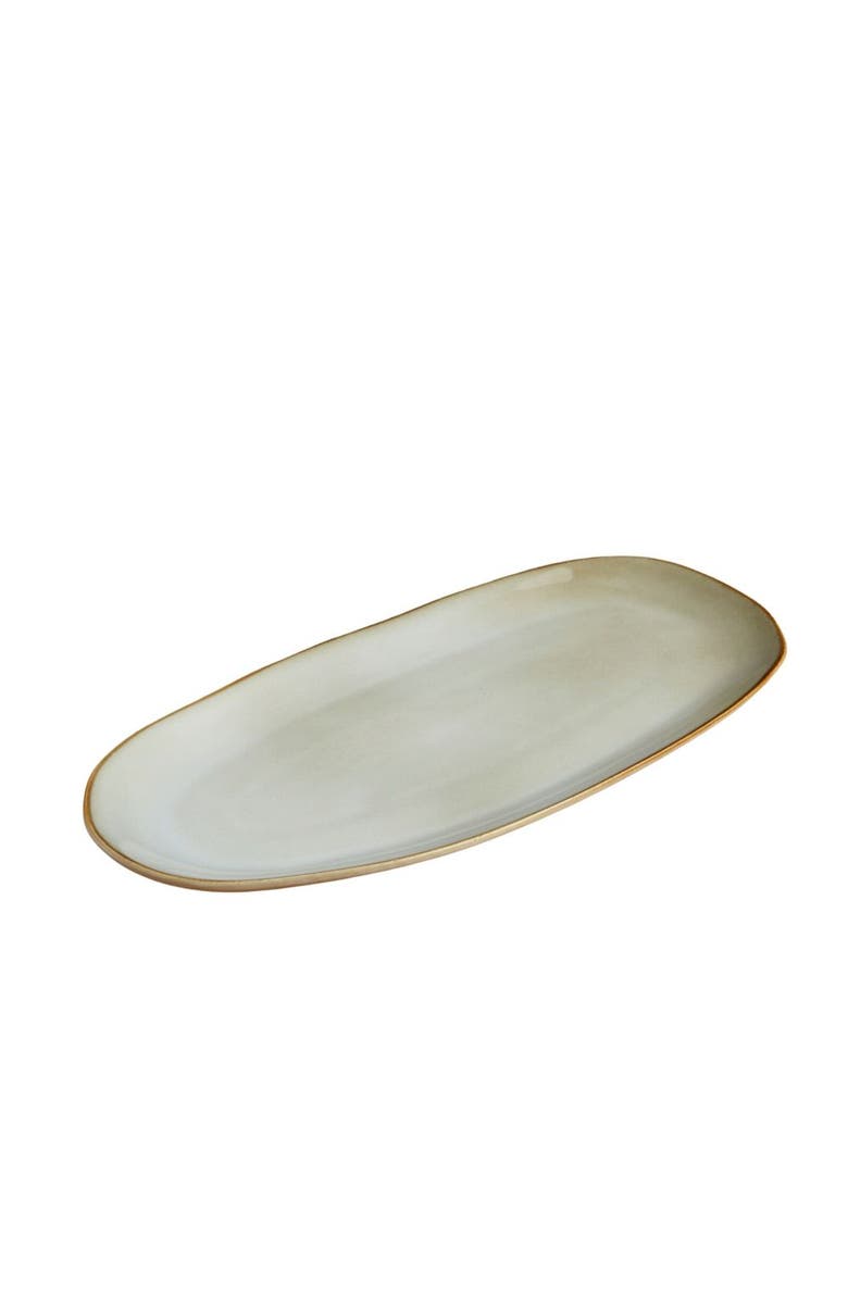 Be Home Maté Platter, Main, color, White