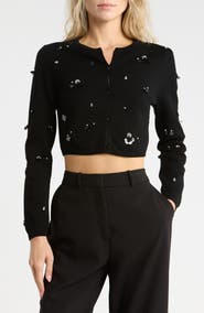 Simkhai Zadie Cropped Cardigan