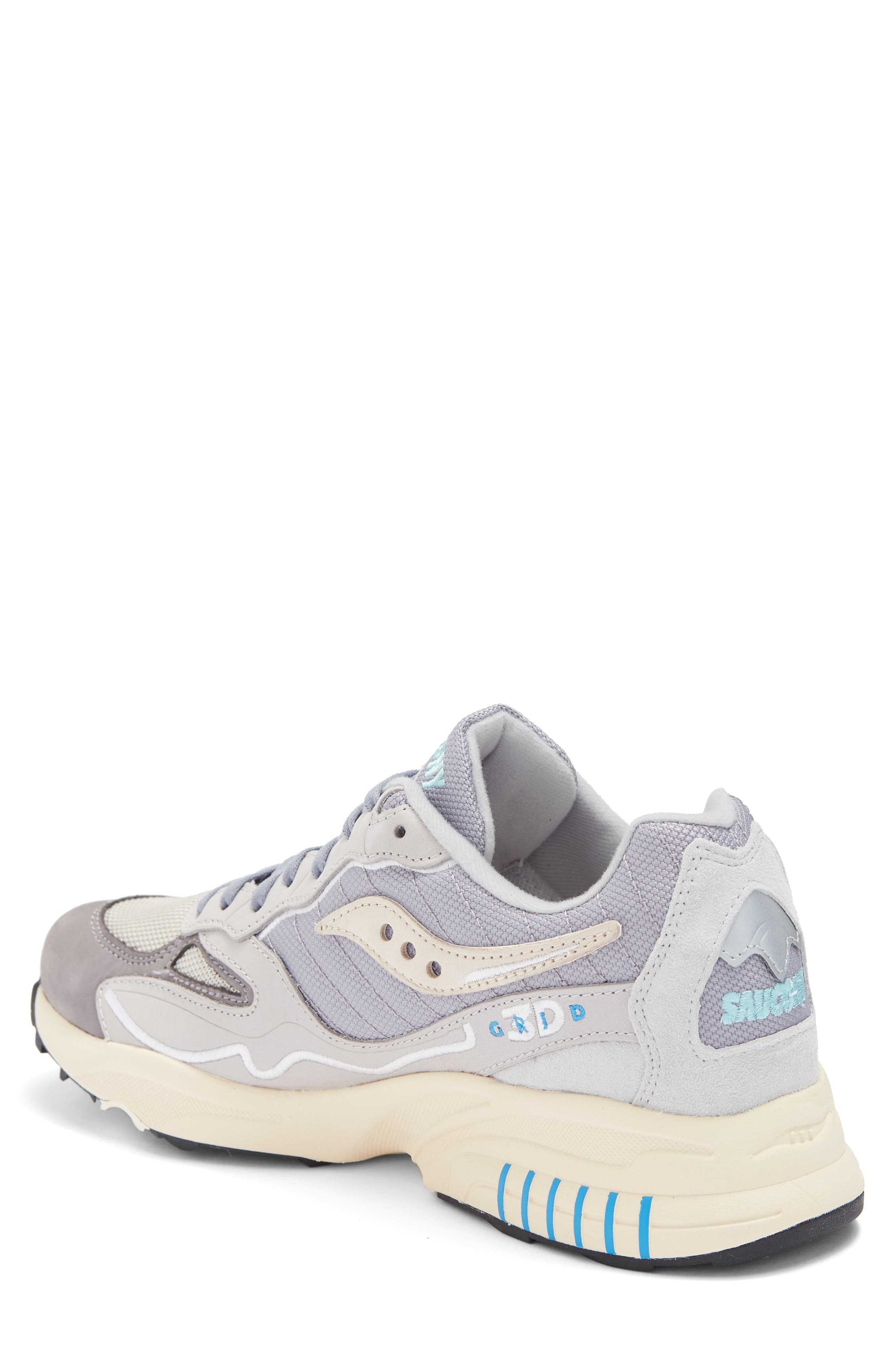 Saucony 3D Grid Hurricane Sneaker, Alternate, color, 