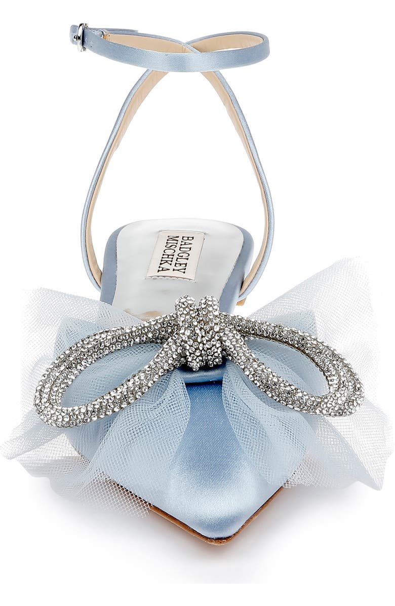 Badgley Mischka Collection Sabina Bow Flat, Alternate, color,