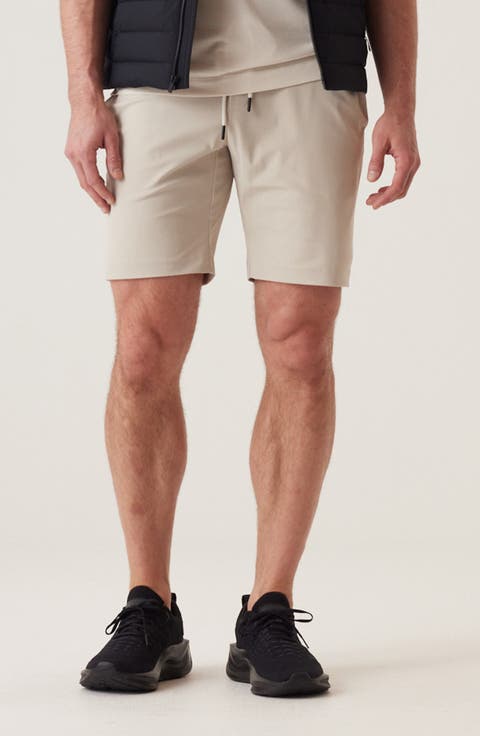 SolarX Stretch Nylon Warp Knit Drawstring Shorts