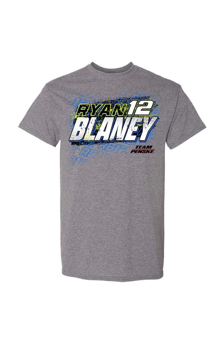 TEAM PENSKE Men's Team Penske Heather Gray Ryan Blaney Car T-Shirt, Alternate, color, Heather Gray
