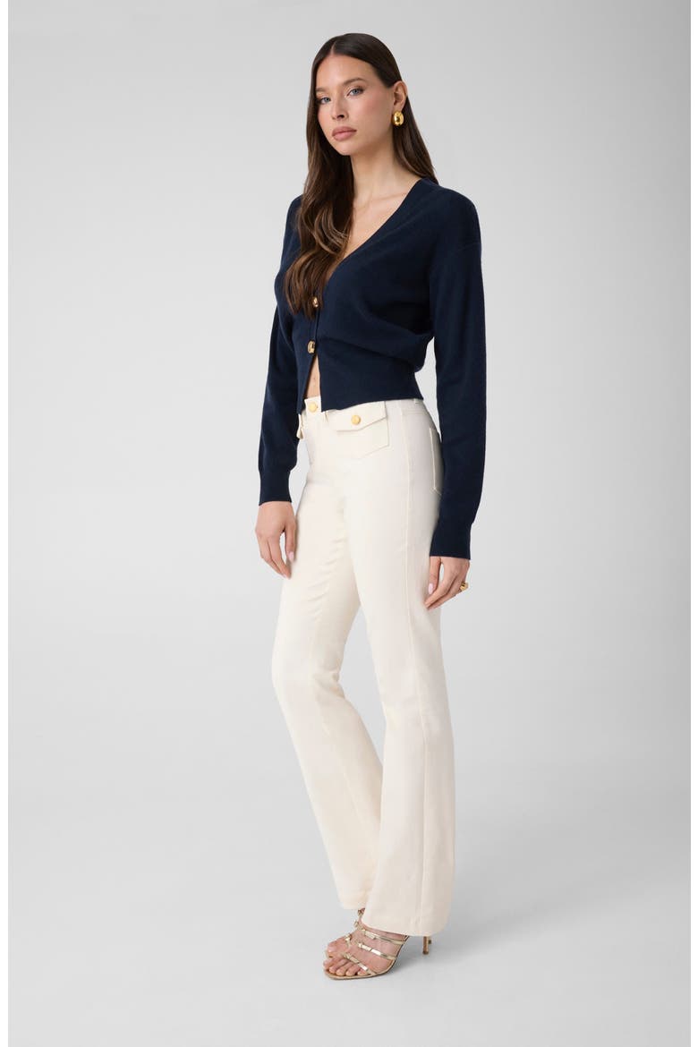 Alba Slim Flare Pants, Alternate, color, G049-OPEN