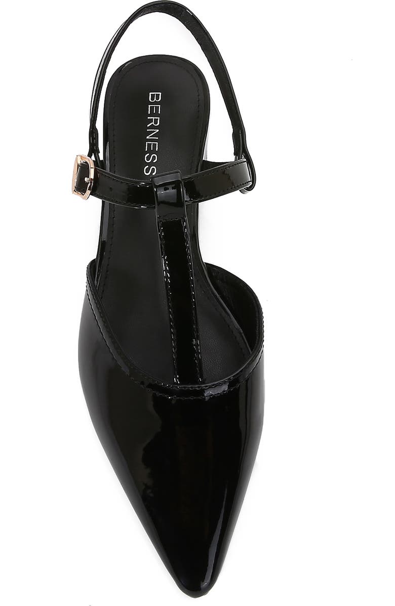 BERNESS Cristian T-Strap Pump, Alternate, color, Black