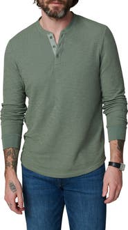 Joe's Double Face Thermal Henley Shirt