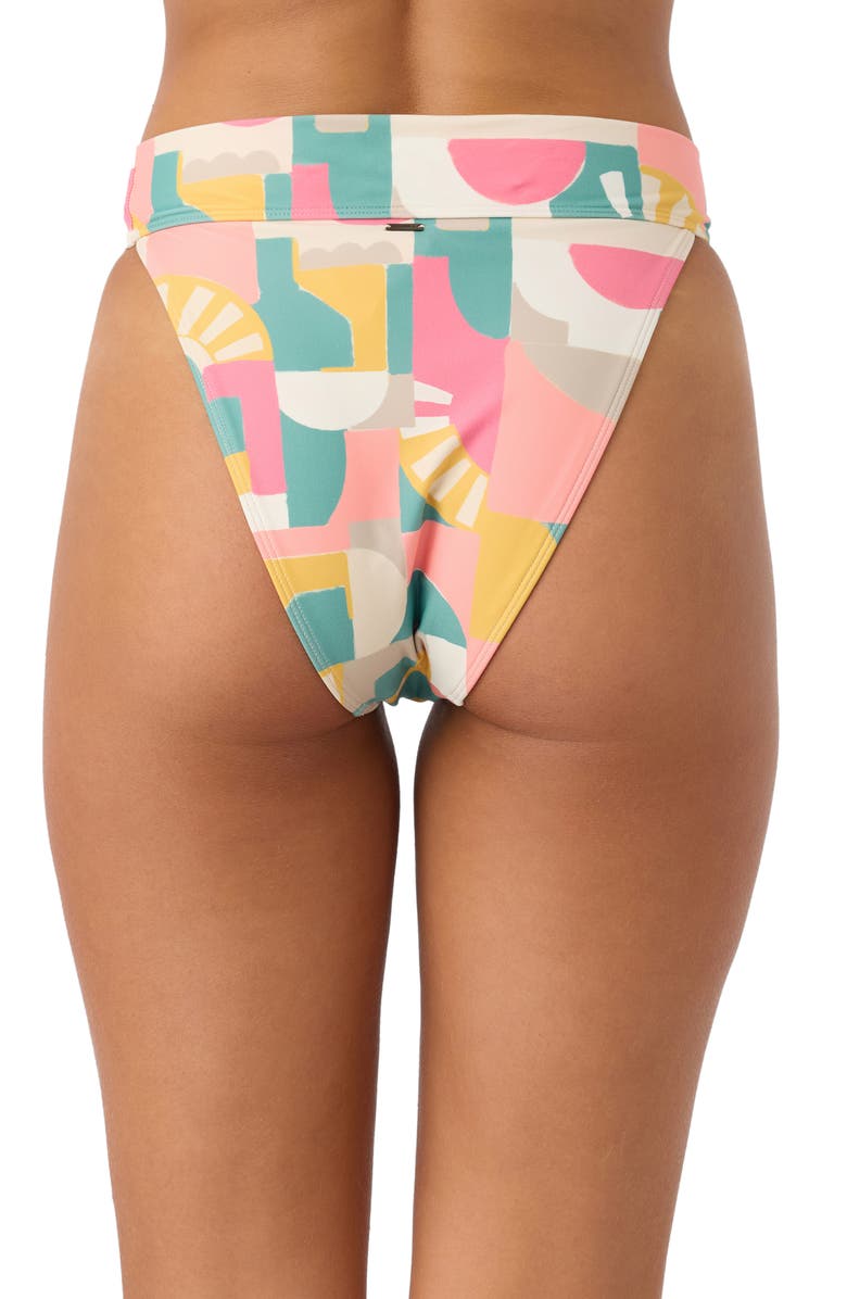 O'Neill Lisbon Geo Santa Barbara Bikini Bottoms, Alternate, color, 