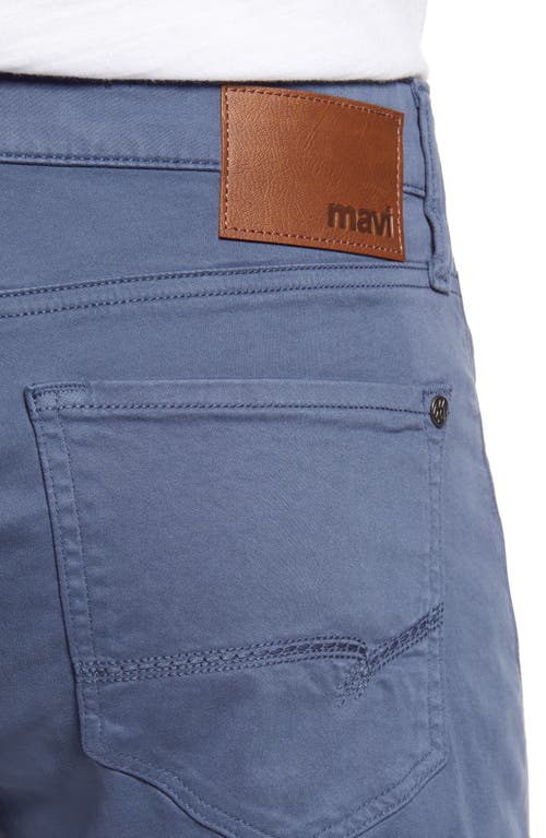 Mavi Jeans Zach Straight Leg Pants In Vintage Indigo Sateen Twill