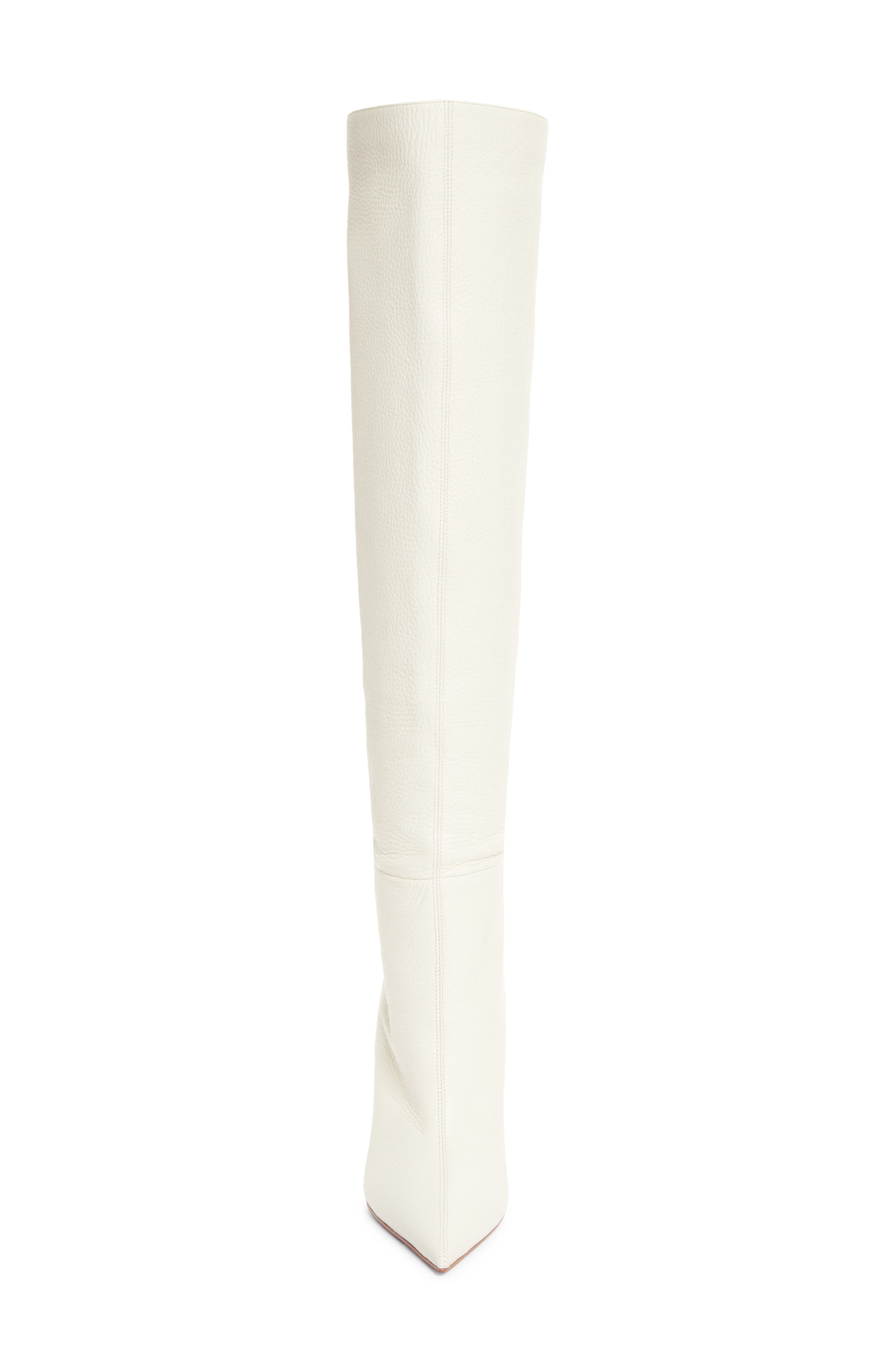 Zependris Leather Knee High Boot, Alternate, color, W699 SUZURAN